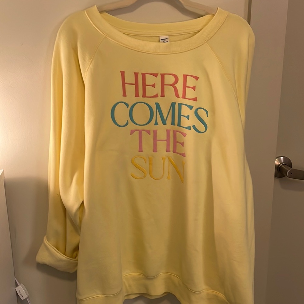 Yellow Sweatshirt